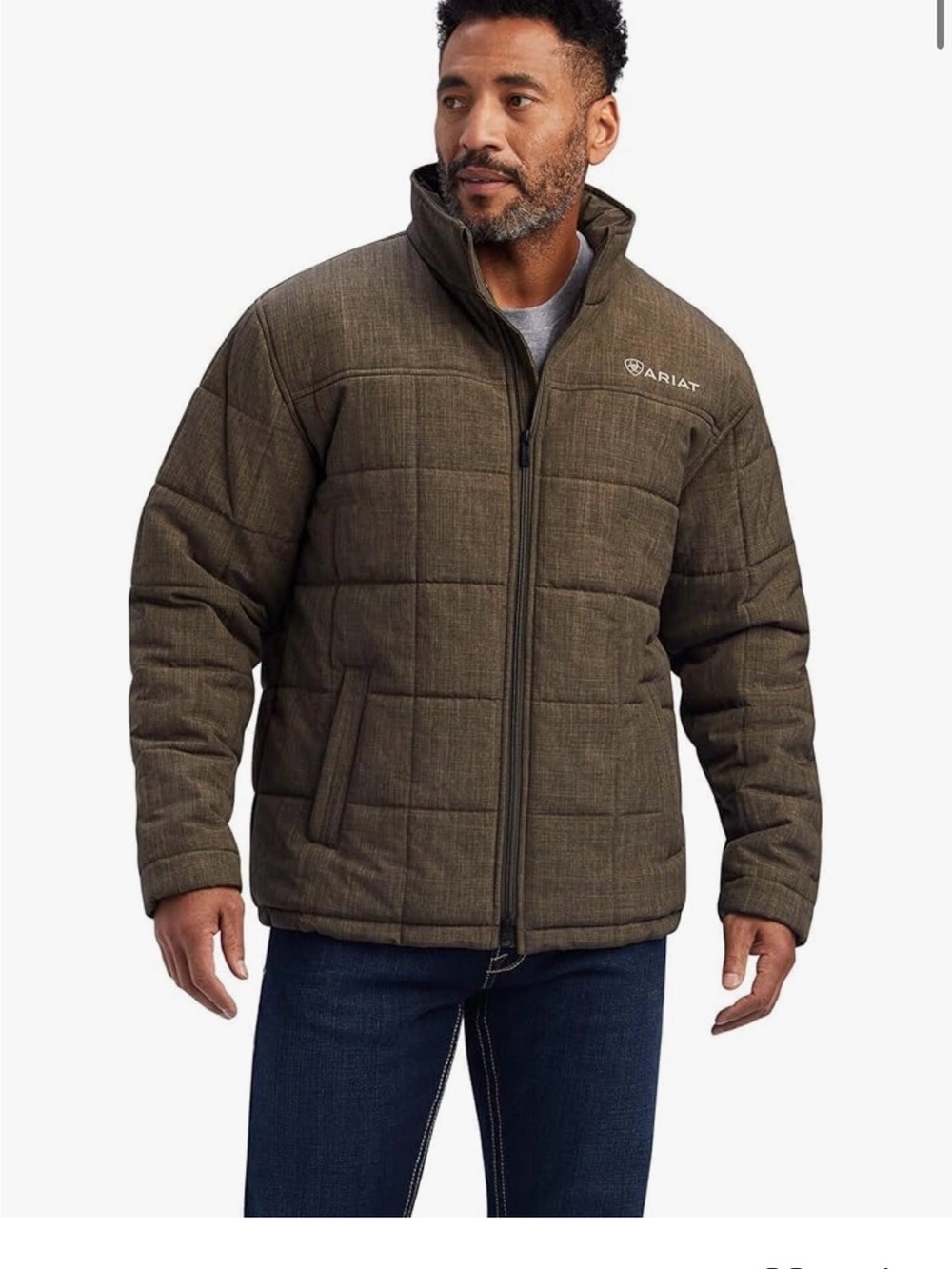 Ariat Insulated Quilted Jacket with Concealed Carry Feature MENS XL 
NEW.  NICE
